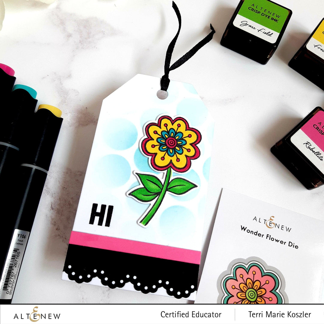 Altenew Stamp & Die Bundle Wonder Flower