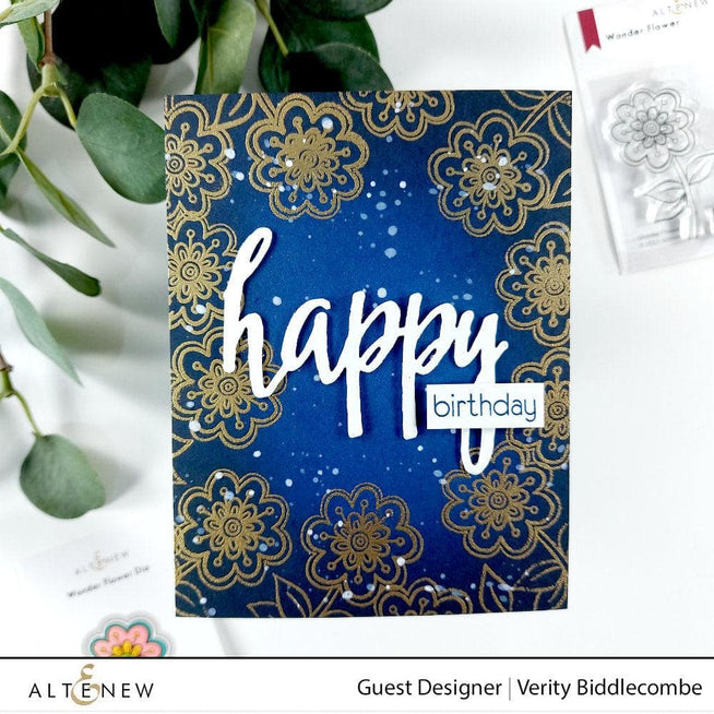Altenew Stamp & Die Bundle Wonder Flower