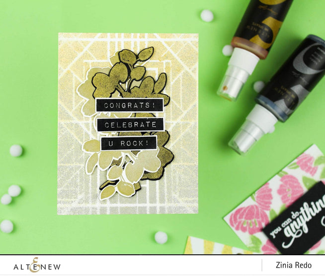 Altenew Stamp & Die Bundle A Study in Watercolor Stamp & Die Bundle