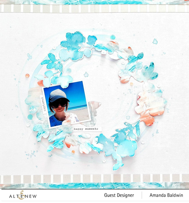 Altenew Stamp & Die Bundle A Study in Watercolor Stamp & Die Bundle