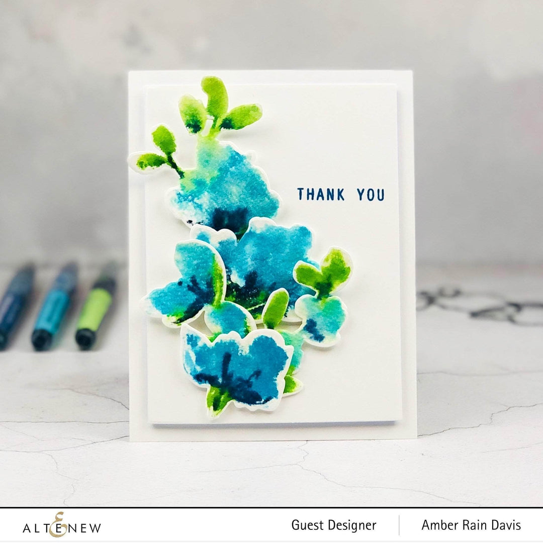 Altenew Stamp & Die Bundle A Study in Watercolor Stamp & Die Bundle