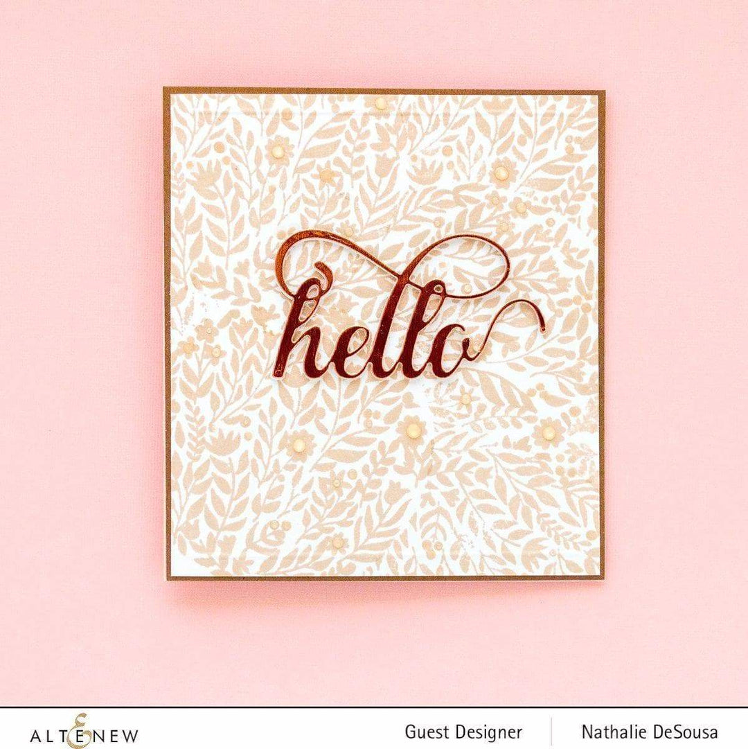 Altenew Stamp & Die Bundle A Welcome Reverie Coordinating Stamp & Die Bundle