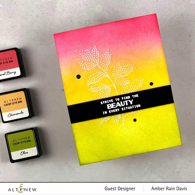 Altenew Stamp & Die Bundle October 2019 Coordinating Stamp & Die Bundle
