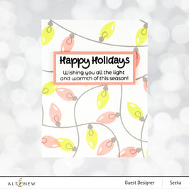 Altenew Stamp & Die Bundle All Is Bright Stamp & Die Bundle