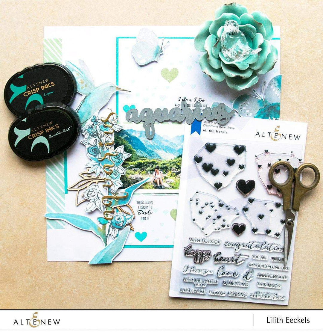 Altenew Stamp & Die Bundle All the Hearts Stamp & Die Bundle