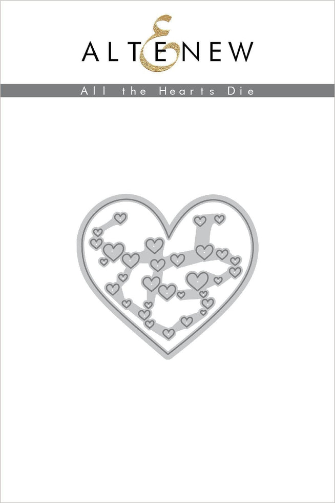Altenew Stamp & Die Bundle All the Hearts Stamp & Die Bundle