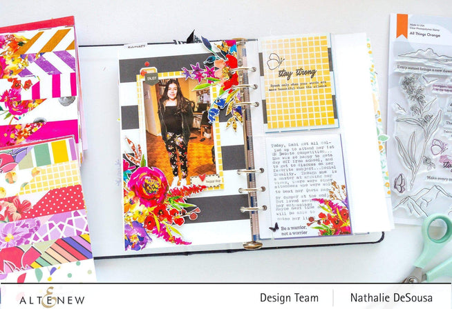 Altenew Stamp & Die Bundle All Things Orange Stamp & Die Bundle
