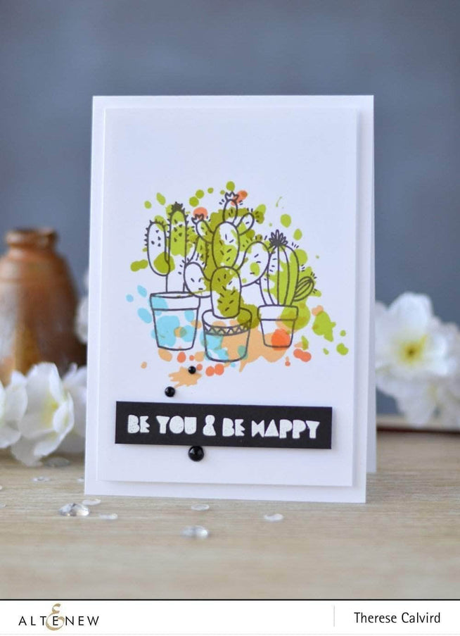 Altenew Stamp & Die Bundle Be Strong Stamp & Die Bundle