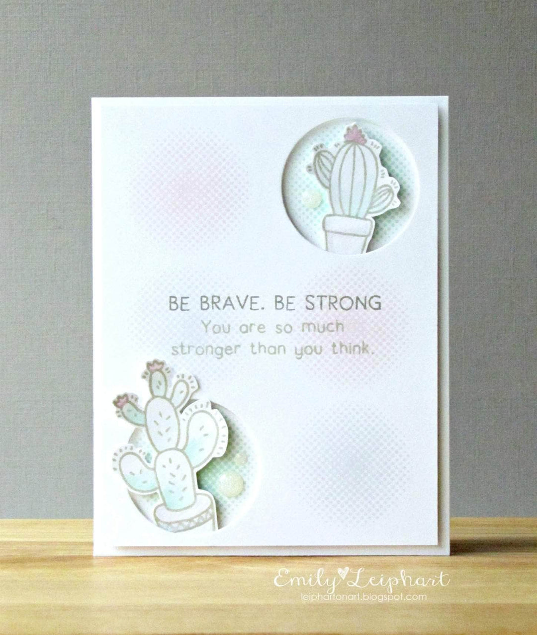 Z - Be Strong Stamp & Die Bundle