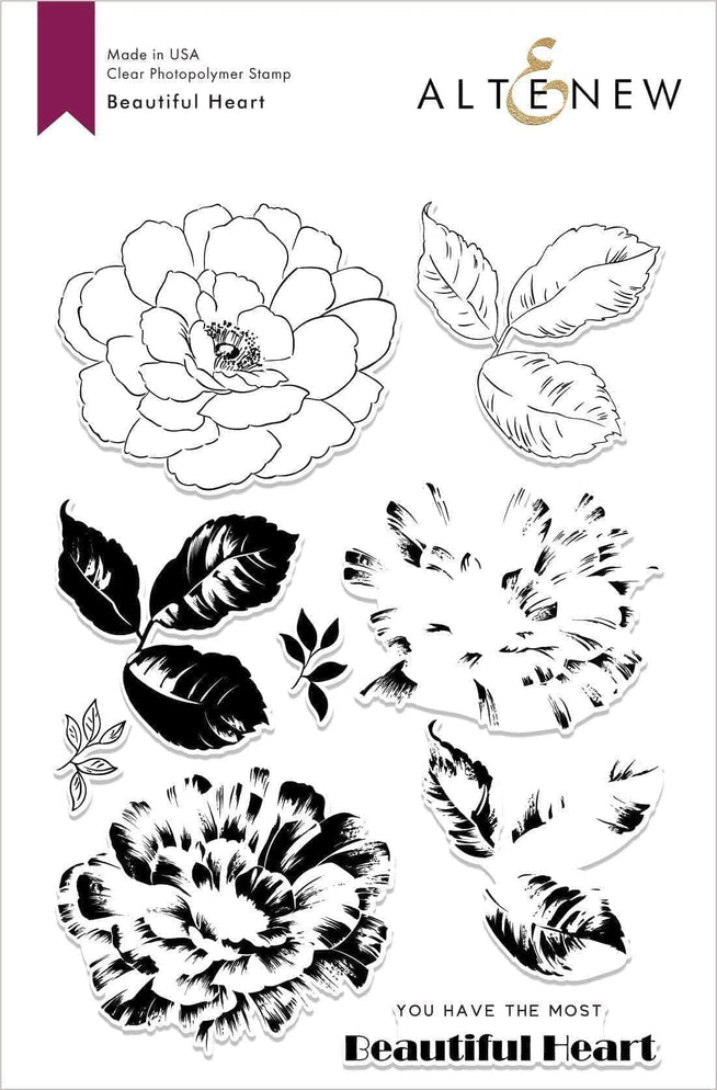 Altenew Stamp & Die Bundle Beautiful Heart