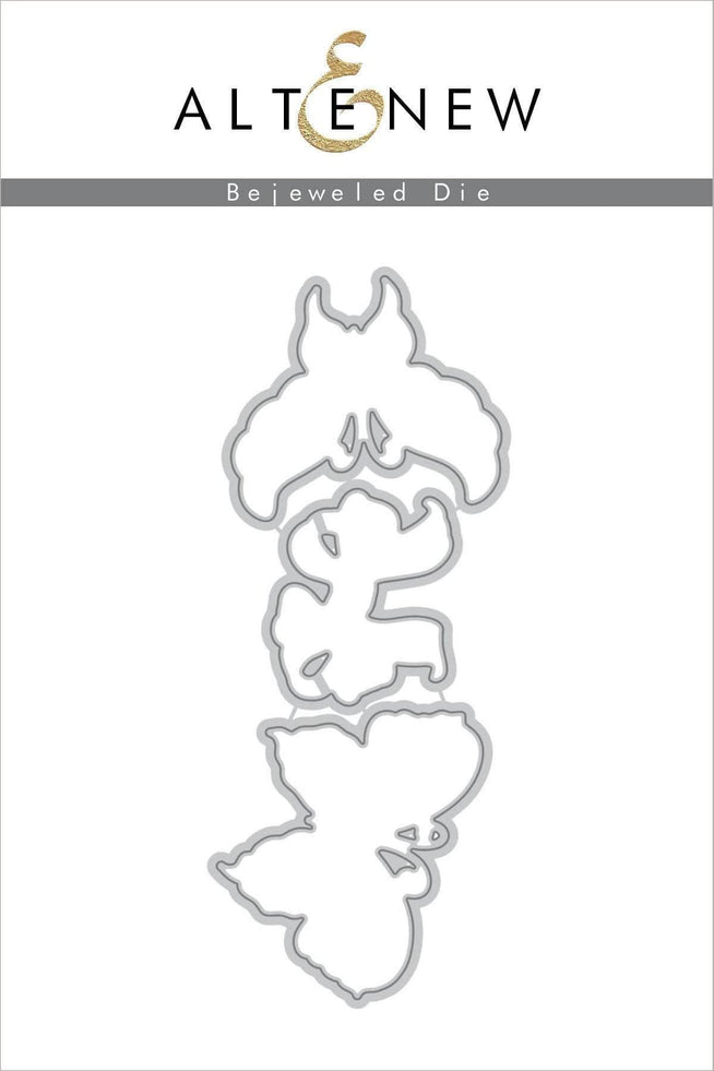 Altenew Stamp & Die Bundle Z - Bejeweled Stamp & Die Bundle