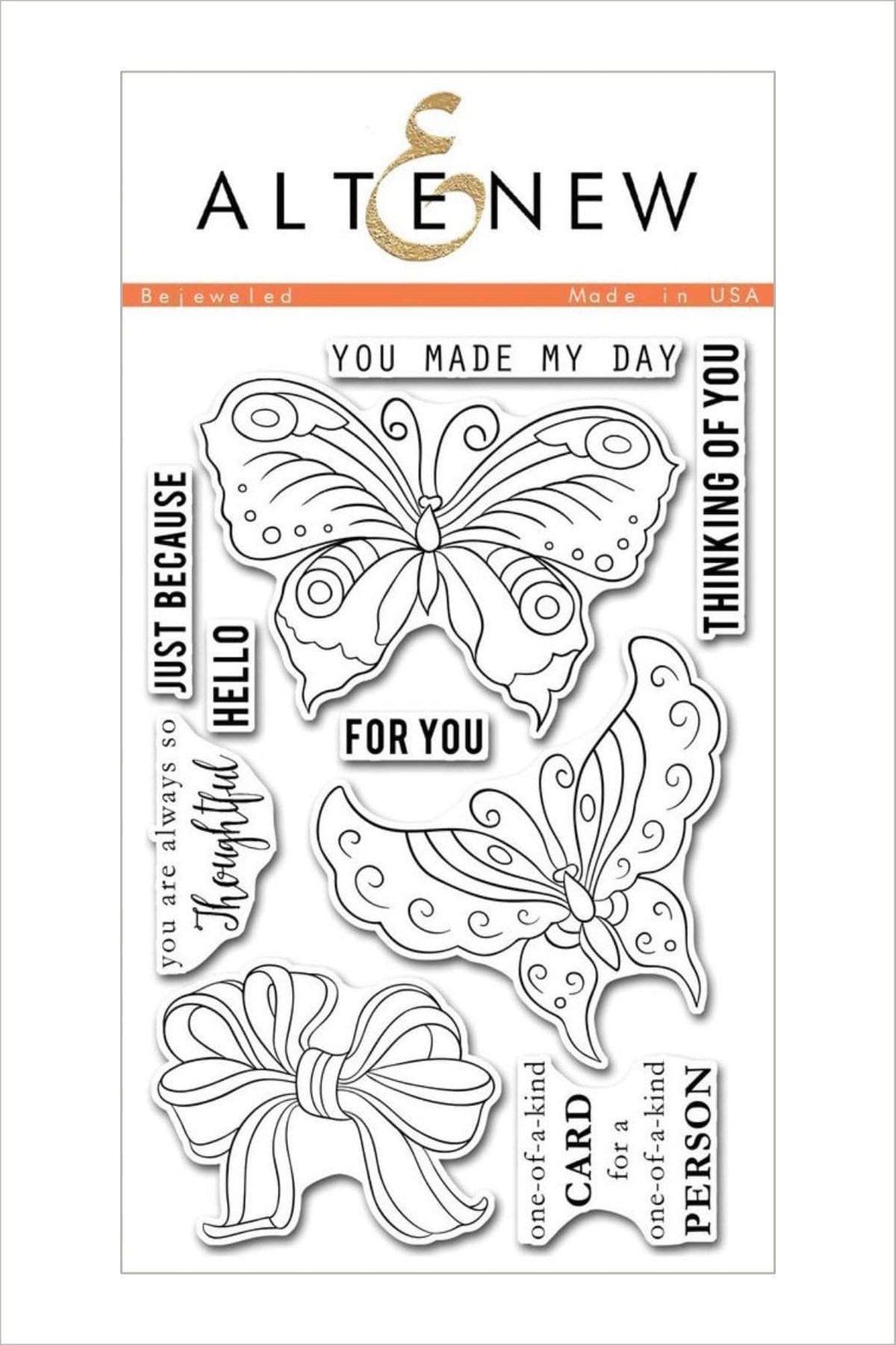 Altenew Stamp & Die Bundle Z - Bejeweled Stamp & Die Bundle