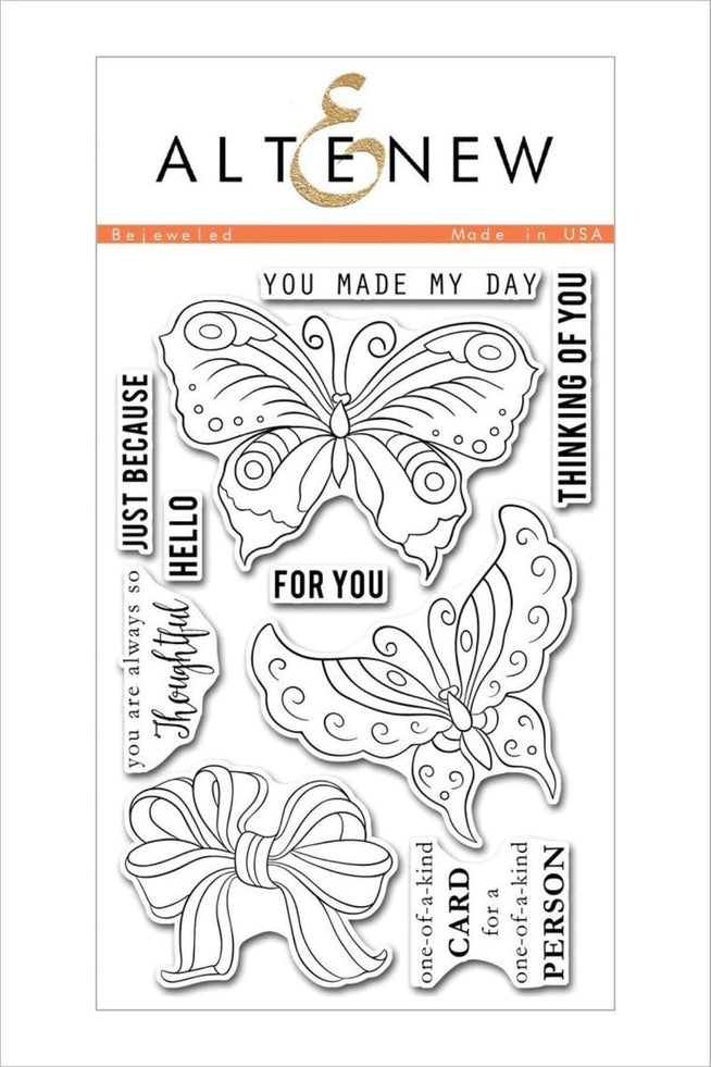 Altenew Stamp & Die Bundle Z - Bejeweled Stamp & Die Bundle