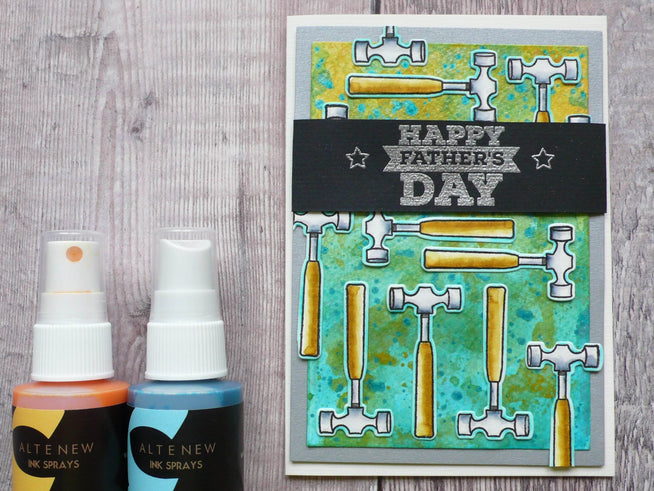 Altenew Stamp & Die Bundle Z - Best Dad Stamp & Die Bundle