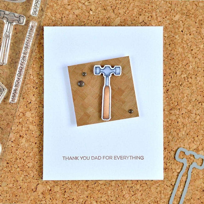 Altenew Stamp & Die Bundle Z - Best Dad Stamp & Die Bundle