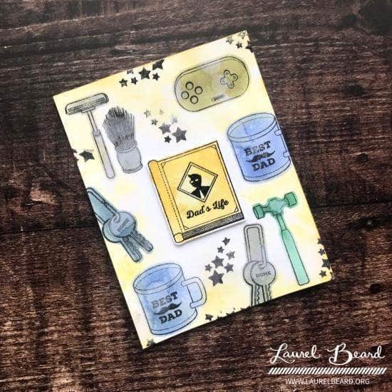 Altenew Stamp & Die Bundle Z - Best Dad Stamp & Die Bundle