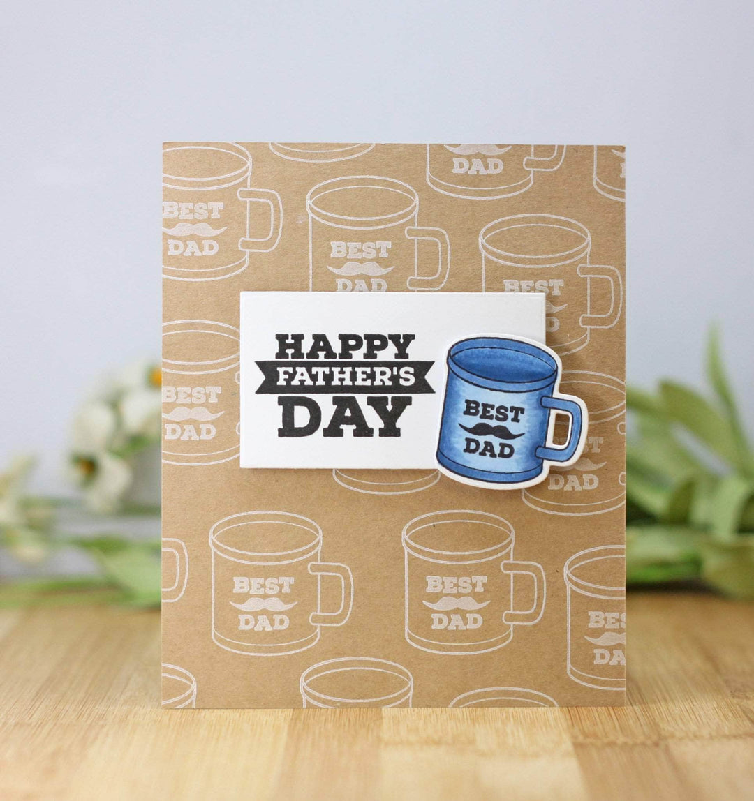 Altenew Stamp & Die Bundle Z - Best Dad Stamp & Die Bundle
