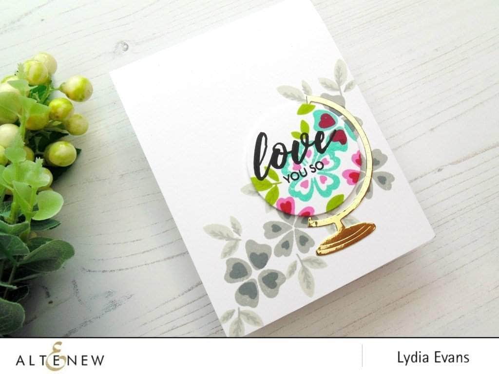 Altenew Stamp & Die Bundle Z - Big World Stamp & Die Bundle