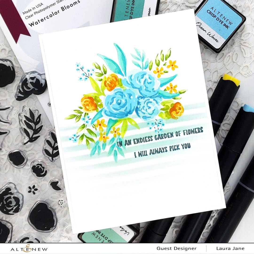 Altenew Stamp & Die Bundle Blissful Beginnings Coordinating Stamp & Die Bundle
