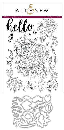Altenew Stamp & Die Bundle Blooming Bouquet Stamp & Die Bundle