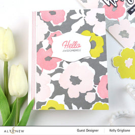 Altenew Stamp & Die Bundle Bold Floral Drape Stamp & Die Bundle