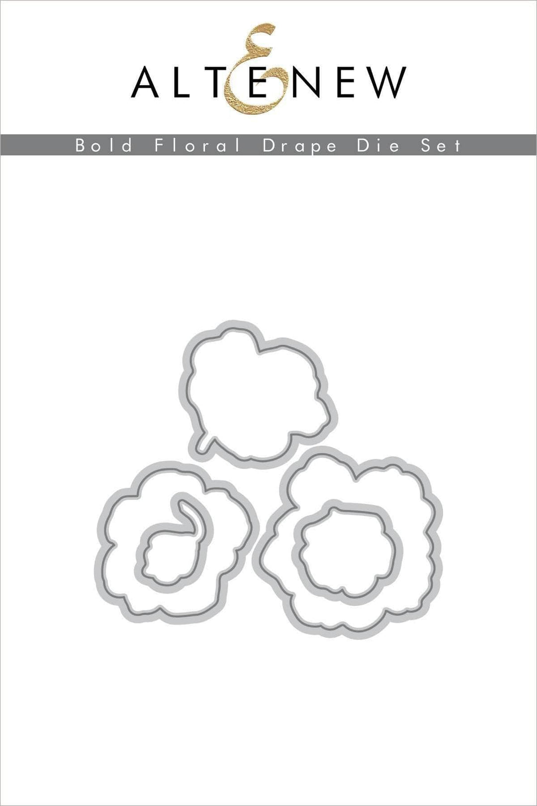Altenew Stamp & Die Bundle Bold Floral Drape