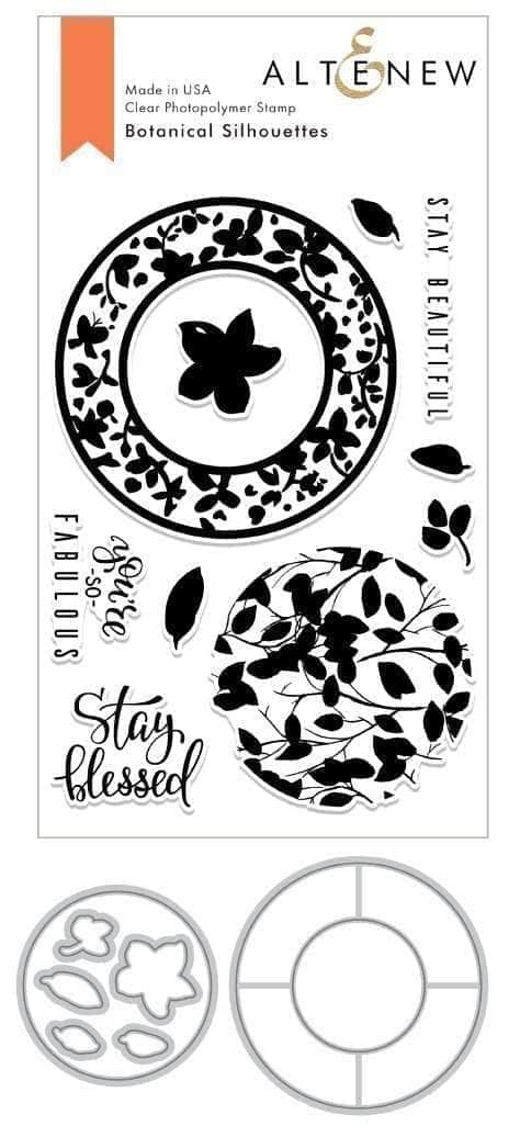 Altenew Stamp & Die Bundle Z - Botanical Silhouettes Stamp & Die Bundle