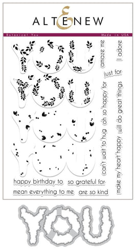 Altenew Stamp & Die Bundle Botanical You Stamp & Die Bundle