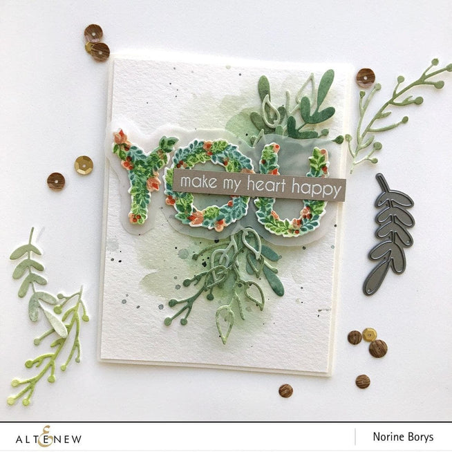 Altenew Stamp & Die Bundle Botanical You Stamp & Die Bundle