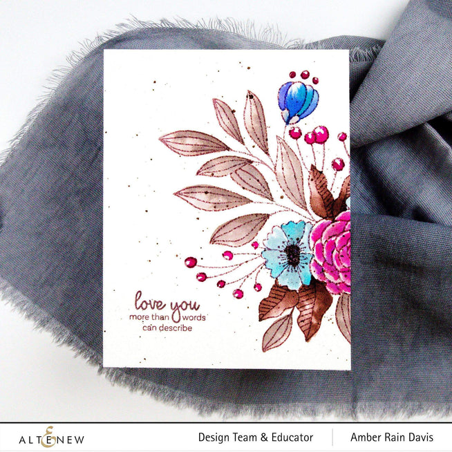 Altenew Stamp & Die Bundle Bouquet of Love Stamp & Die Bundle