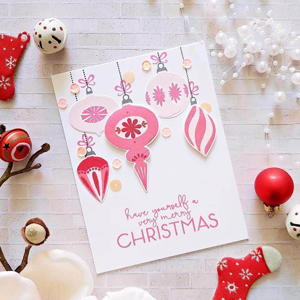 Retired - Brilliant Baubles Stamp & Die Bundle - Altenew