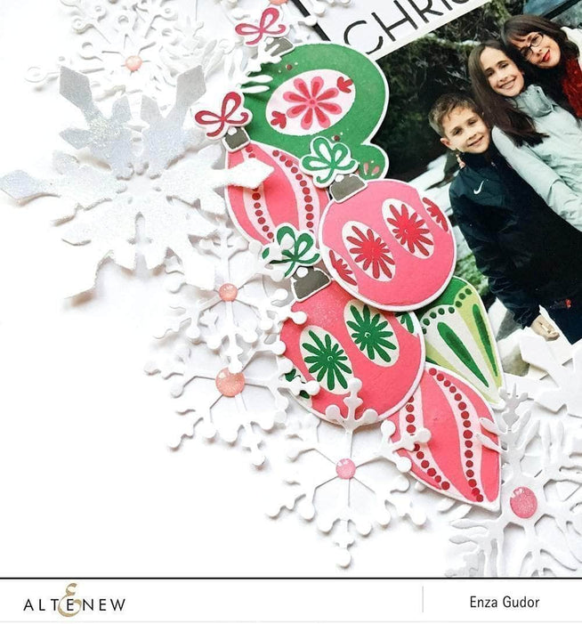 Retired - Brilliant Baubles Stamp & Die Bundle - Altenew