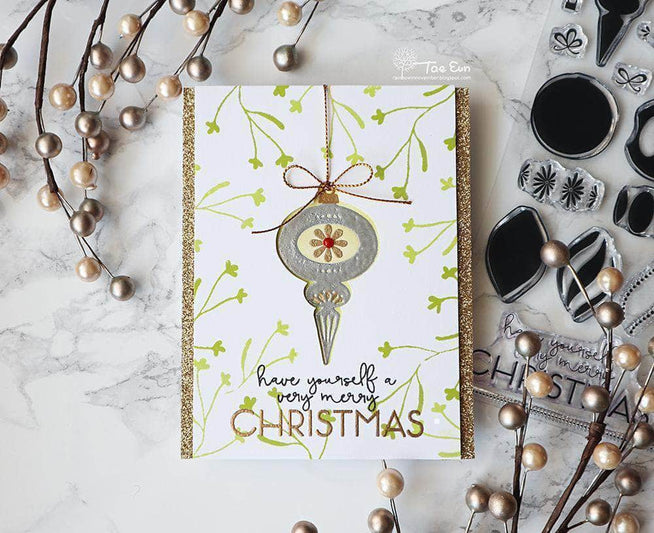 Retired - Brilliant Baubles Stamp & Die Bundle - Altenew