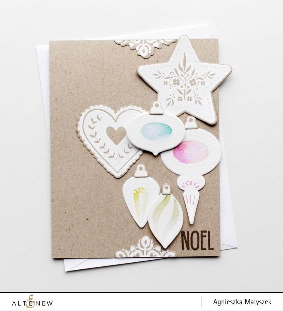 Retired - Brilliant Baubles Stamp & Die Bundle - Altenew