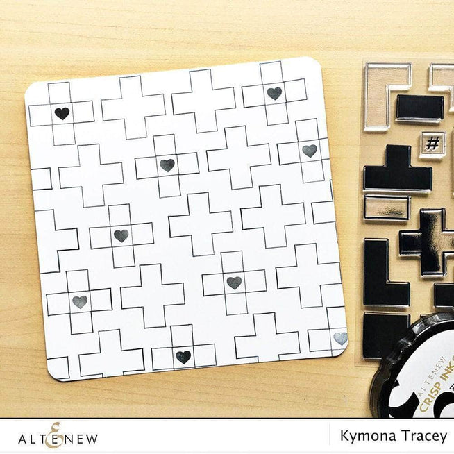 Altenew Stamp & Die Bundle Z - Building Blocks Stamp & Die Bundle