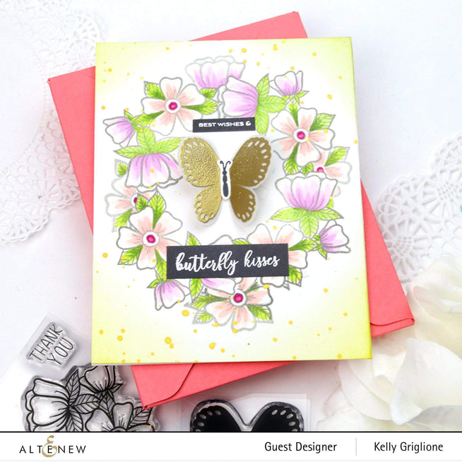 Altenew Stamp & Die Bundle Butterfly Kisses Stamp & Die Bundle