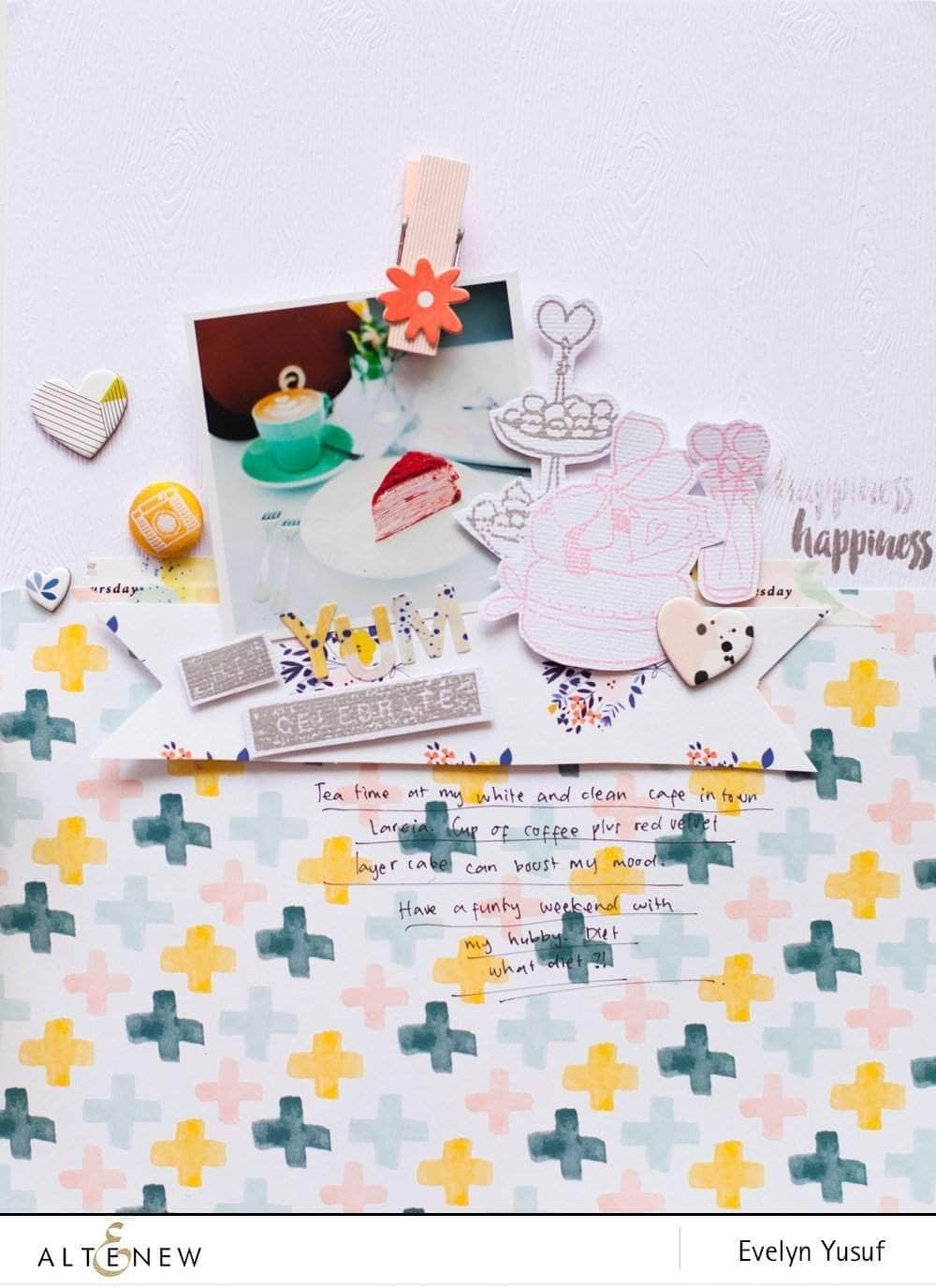 Altenew Stamp & Die Bundle Z - Celebrations Stamp & Die Bundle