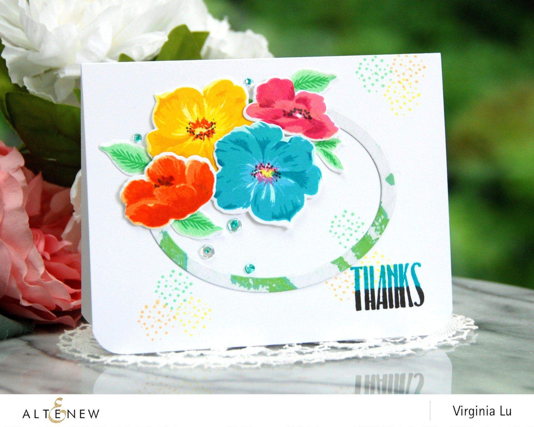 Altenew Stamp & Die Bundle Climbing Clematis Stamp & Die Bundle
