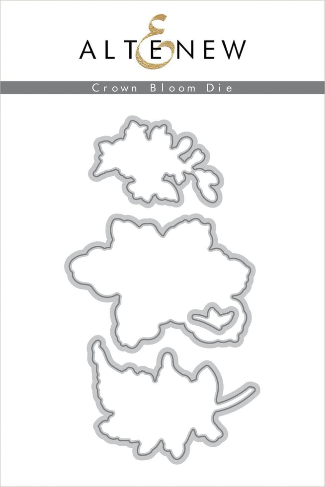 Altenew Stamp & Die Bundle Crown Bloom Stamp & Die Bundle