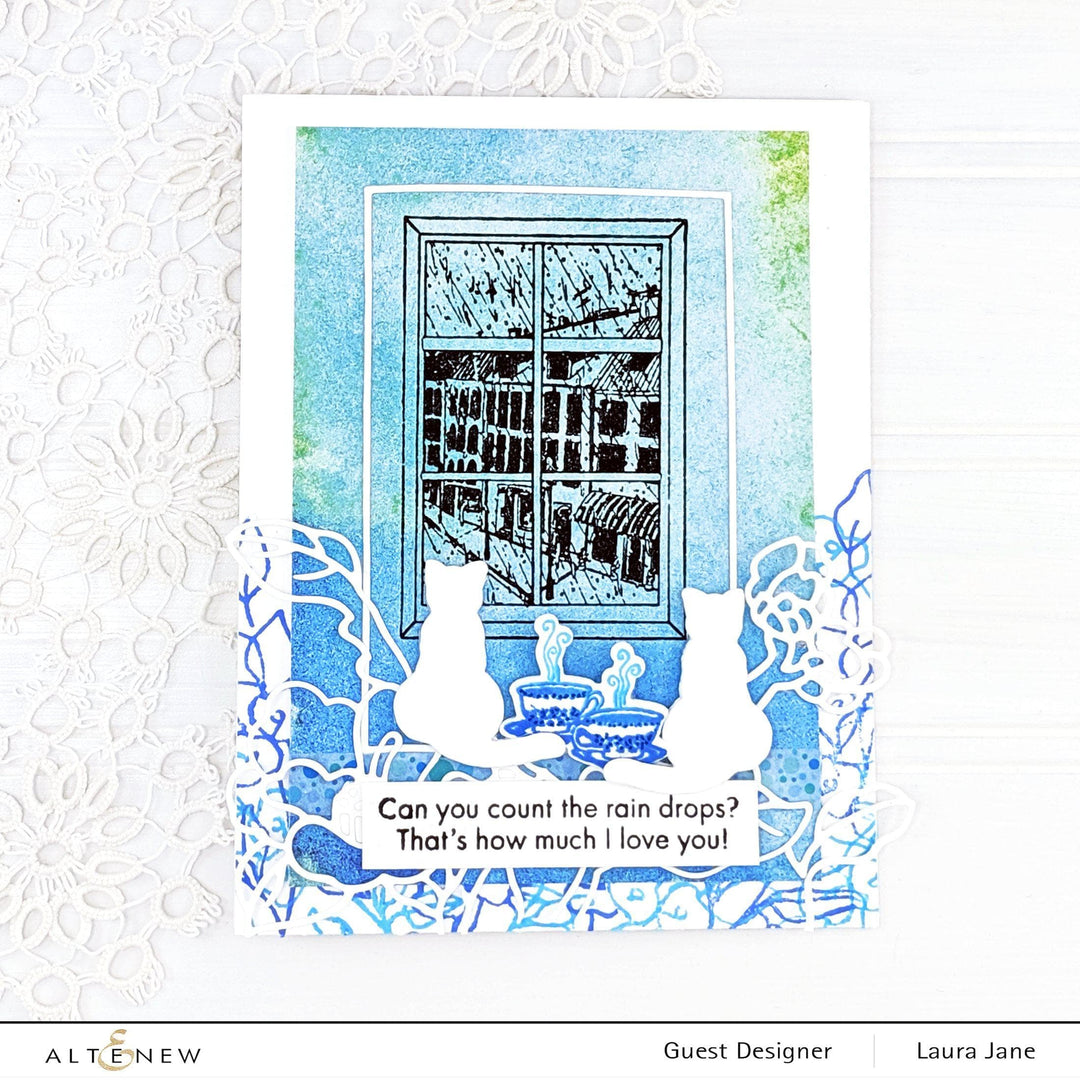 Altenew Stamp & Die Bundle Dancing In The Rain Stamp & Die Bundle