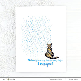 Altenew Stamp & Die Bundle Dancing In The Rain Stamp & Die Bundle