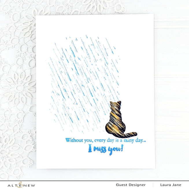 Altenew Stamp & Die Bundle Dancing In The Rain Stamp & Die Bundle