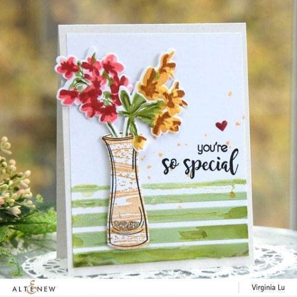 Altenew Stamp & Die Bundle Z - Delicate Clusters Stamp & Die Bundle