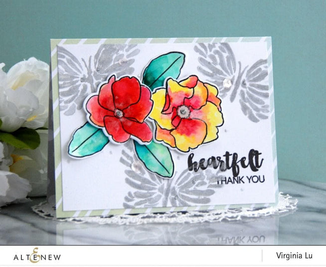 Altenew Stamp & Die Bundle Delicate Primrose Stamp & Die Bundle