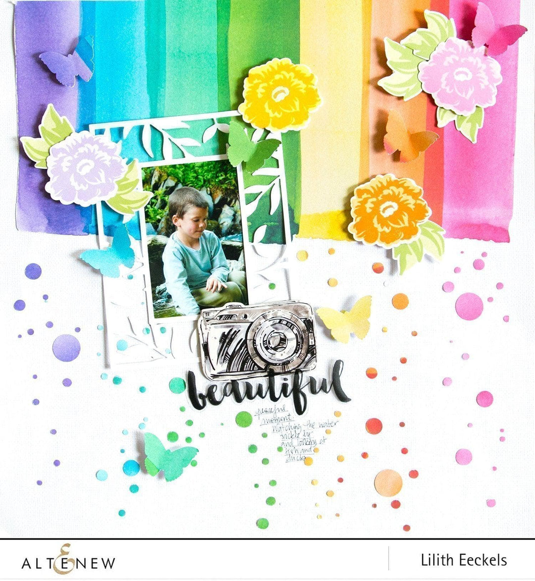 Altenew Stamp & Die Bundle Z - Ethereal Beauty Stamp & Die Bundle