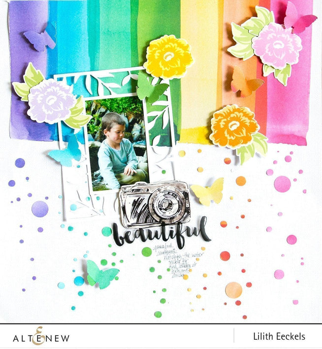 Altenew Stamp & Die Bundle Z - Ethereal Beauty Stamp & Die Bundle