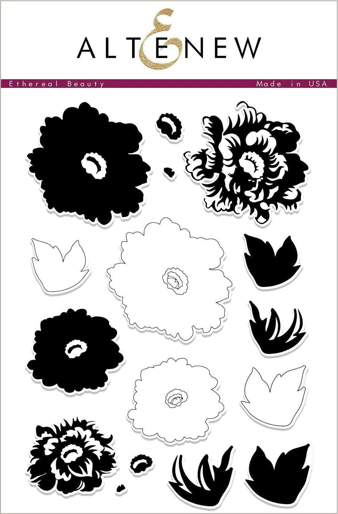 Altenew Stamp & Die Bundle Z - Ethereal Beauty Stamp & Die Bundle