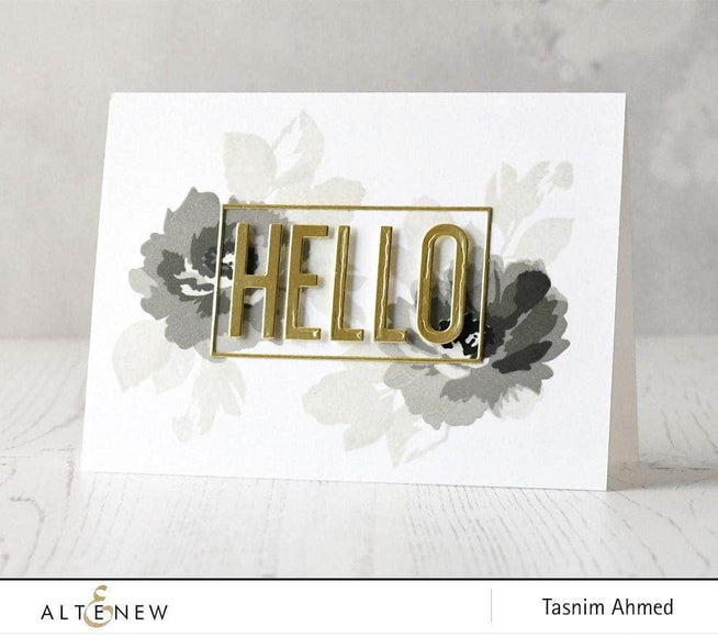 Altenew Stamp & Die Bundle Fabulous Floral Stamp & Die Bundle