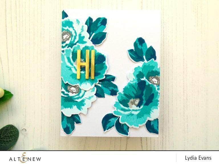 Altenew Stamp & Die Bundle Fabulous Floral Stamp & Die Bundle
