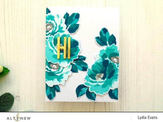 Altenew Stamp & Die Bundle Fabulous Floral Stamp & Die Bundle